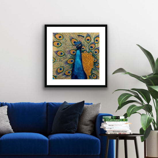Peacock Framed Wall Art