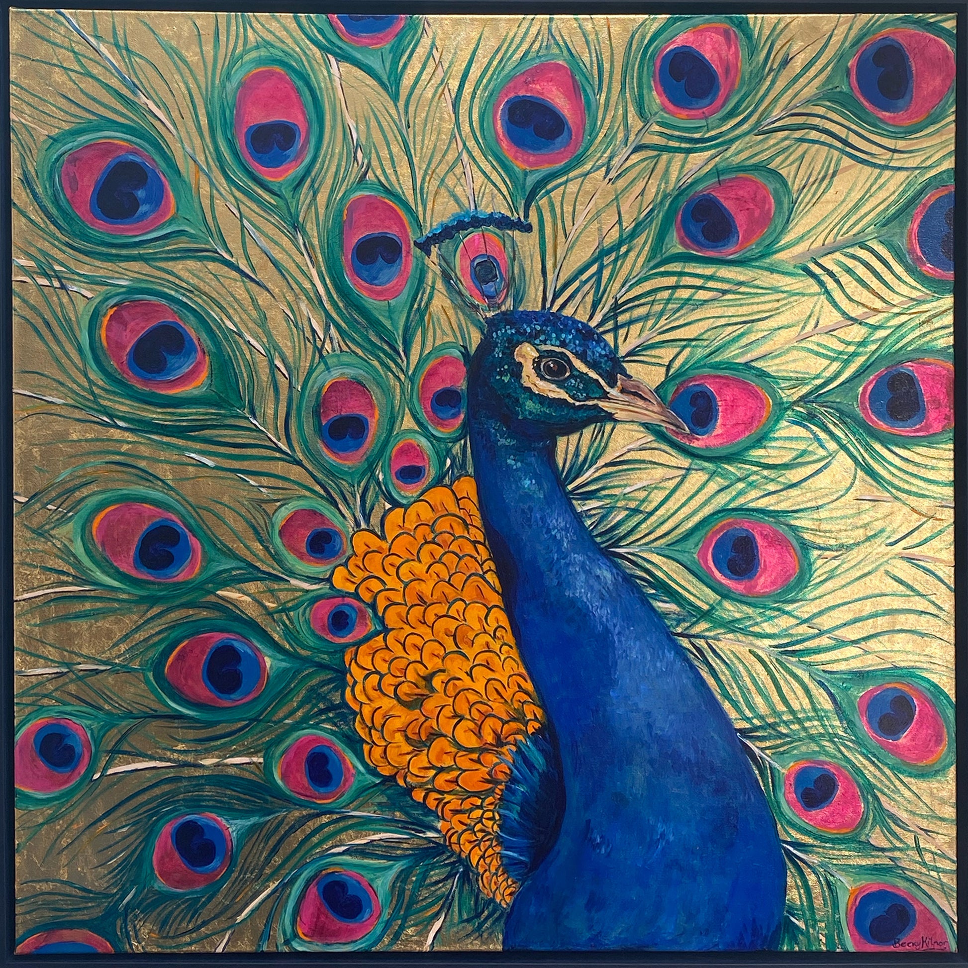 Peacock Wall Decor