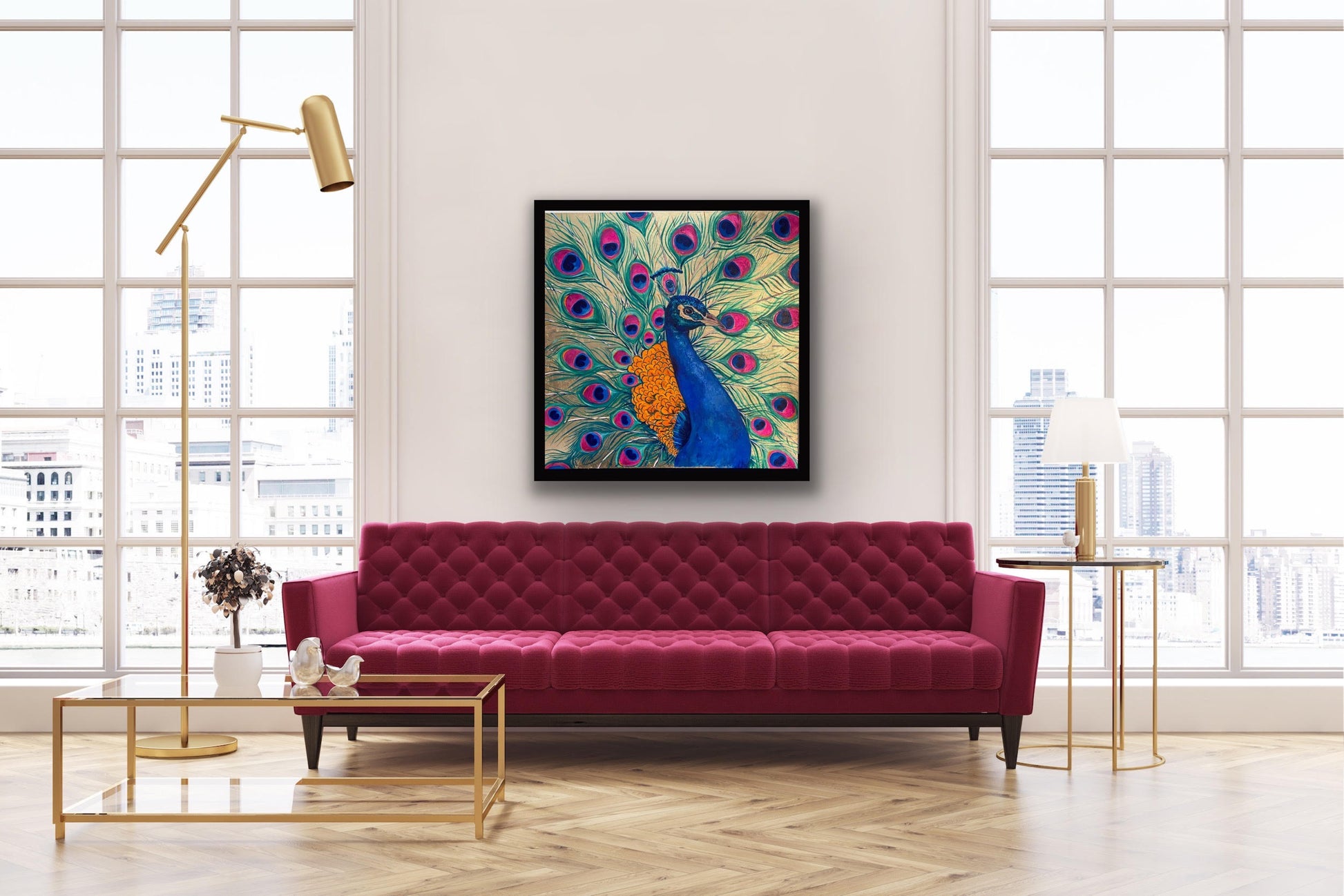 Peacock Wall Decor