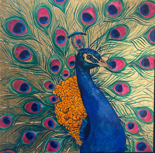 Peacock Wall Decor