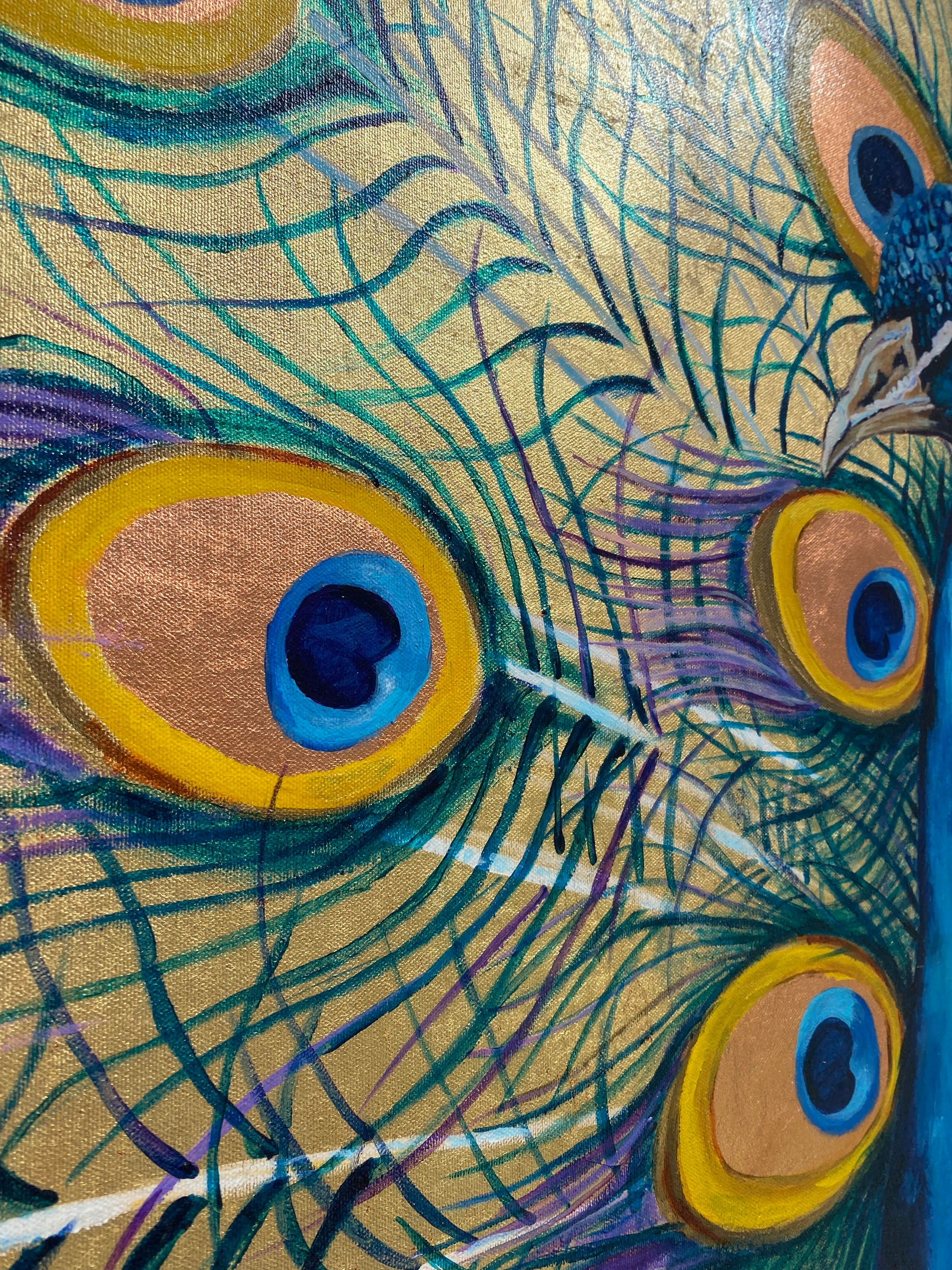 Peacock Art Print