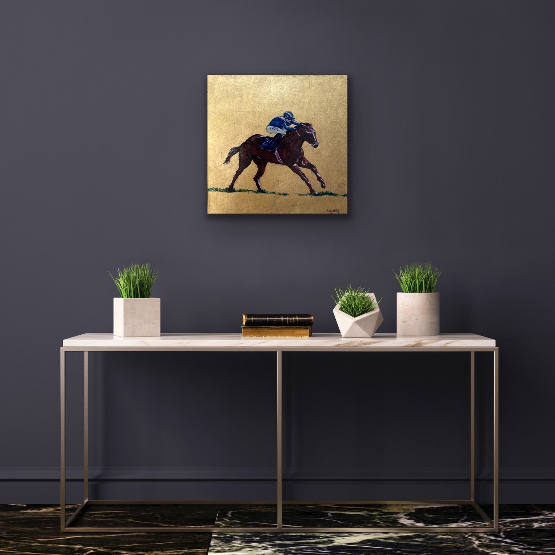 Horse Racing Wall Art