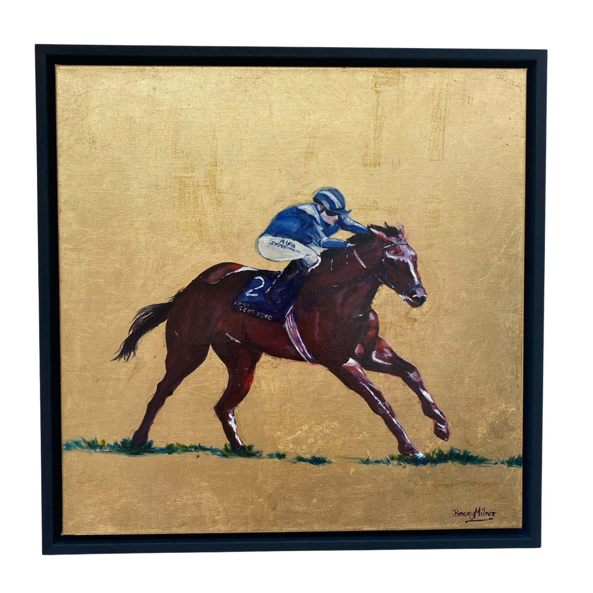 Horse Racing Wall Art