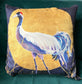 Clarissa the Crane Cushion