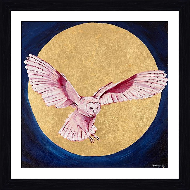 Octavia the Owl Framed & Mounted Print