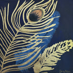 Original Peacock Feather Painting