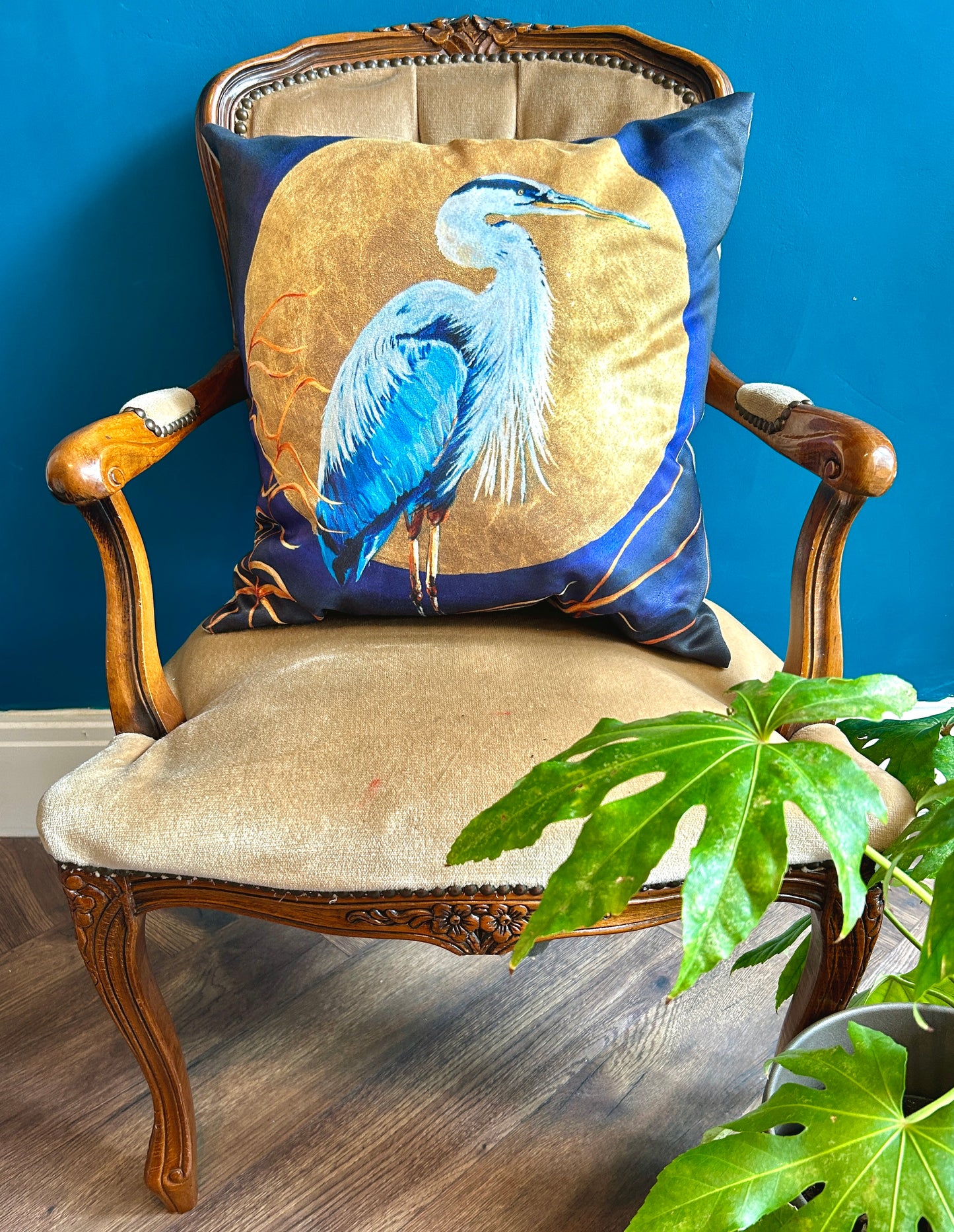 Harper the Heron Cushion