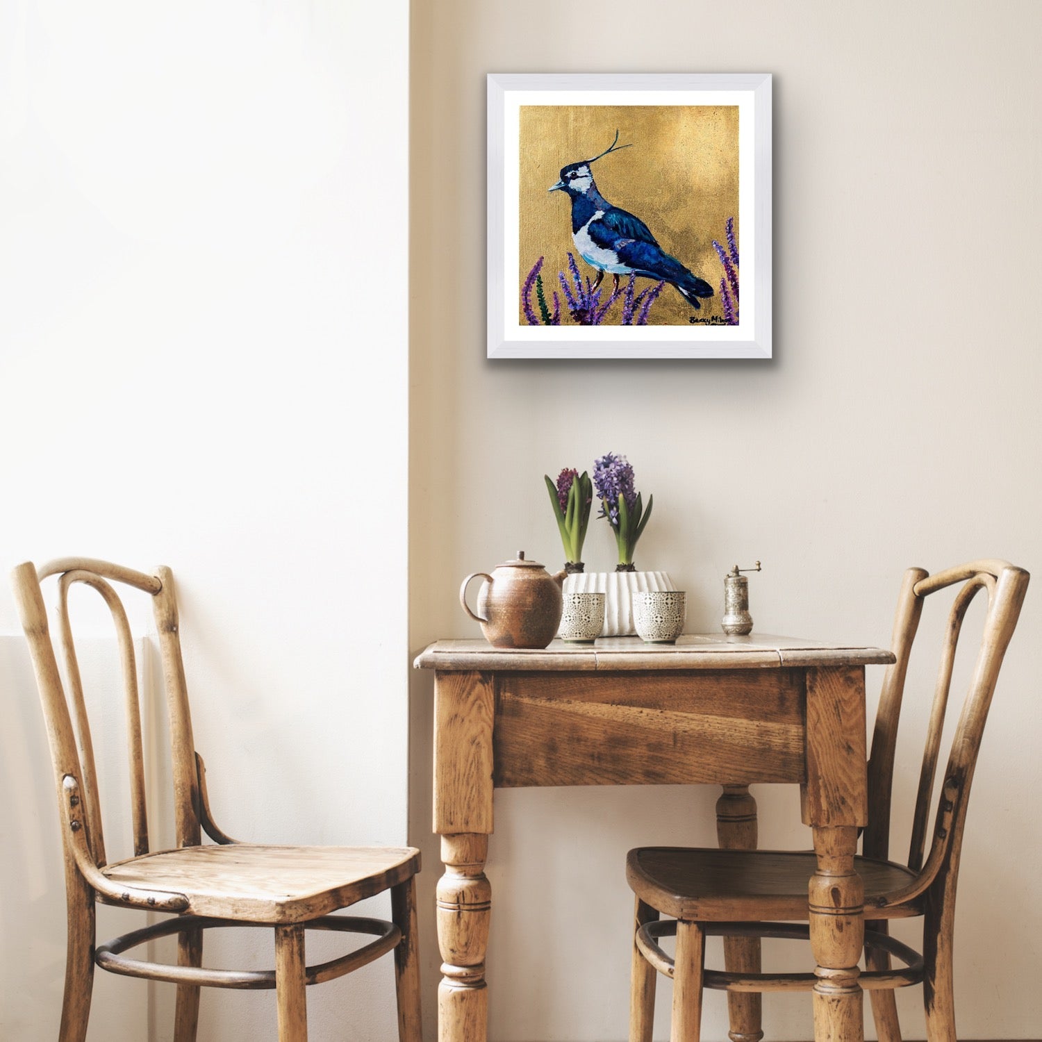 Laila the Lapwing Framed & Mounted Print