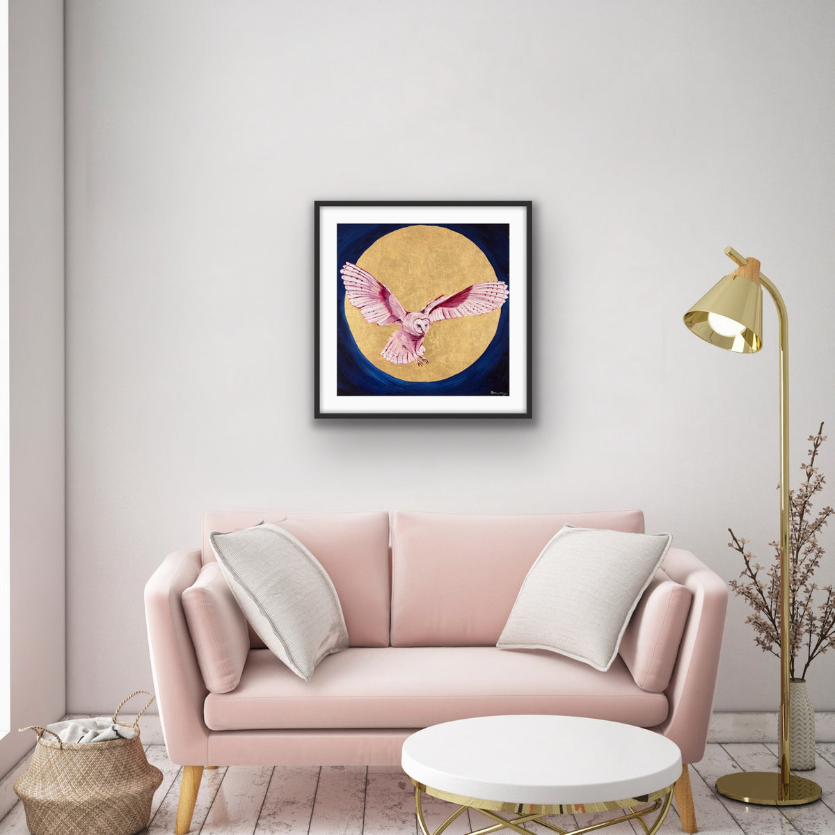 Octavia the Owl Framed & Mounted Print