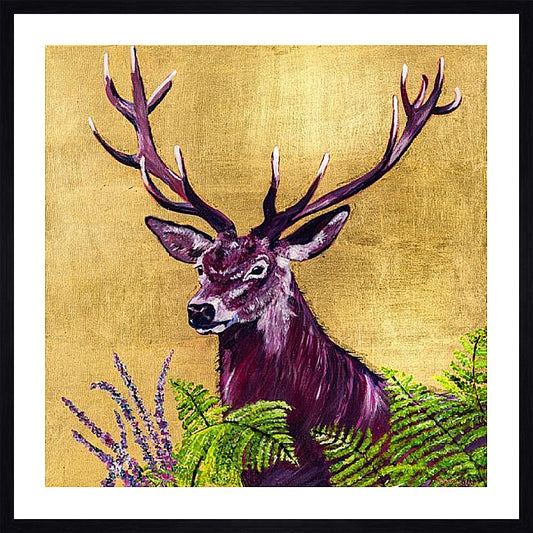 Golden Hart Framed & Mounted Print