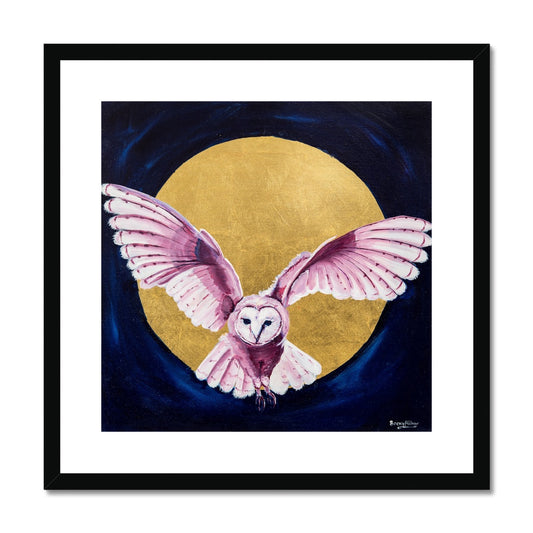 Moon Goddess Art , Selena the Owl Print