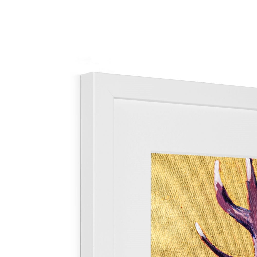 Golden Hart Framed & Mounted Print