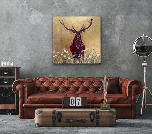 Stag Canvas Art 