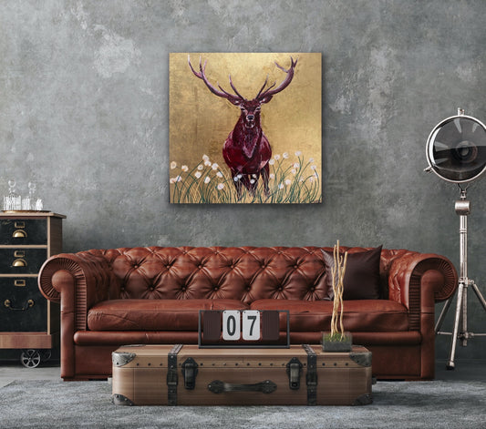 Stag Canvas Art 