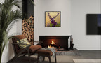 Deer Wall Art Canvas