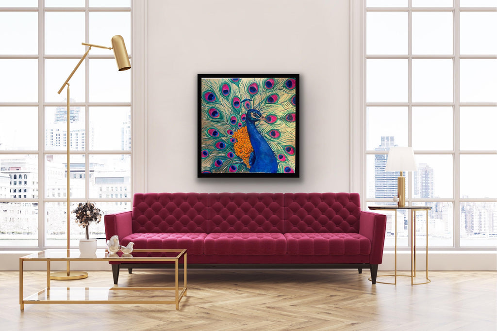 Peacock Wall Decor