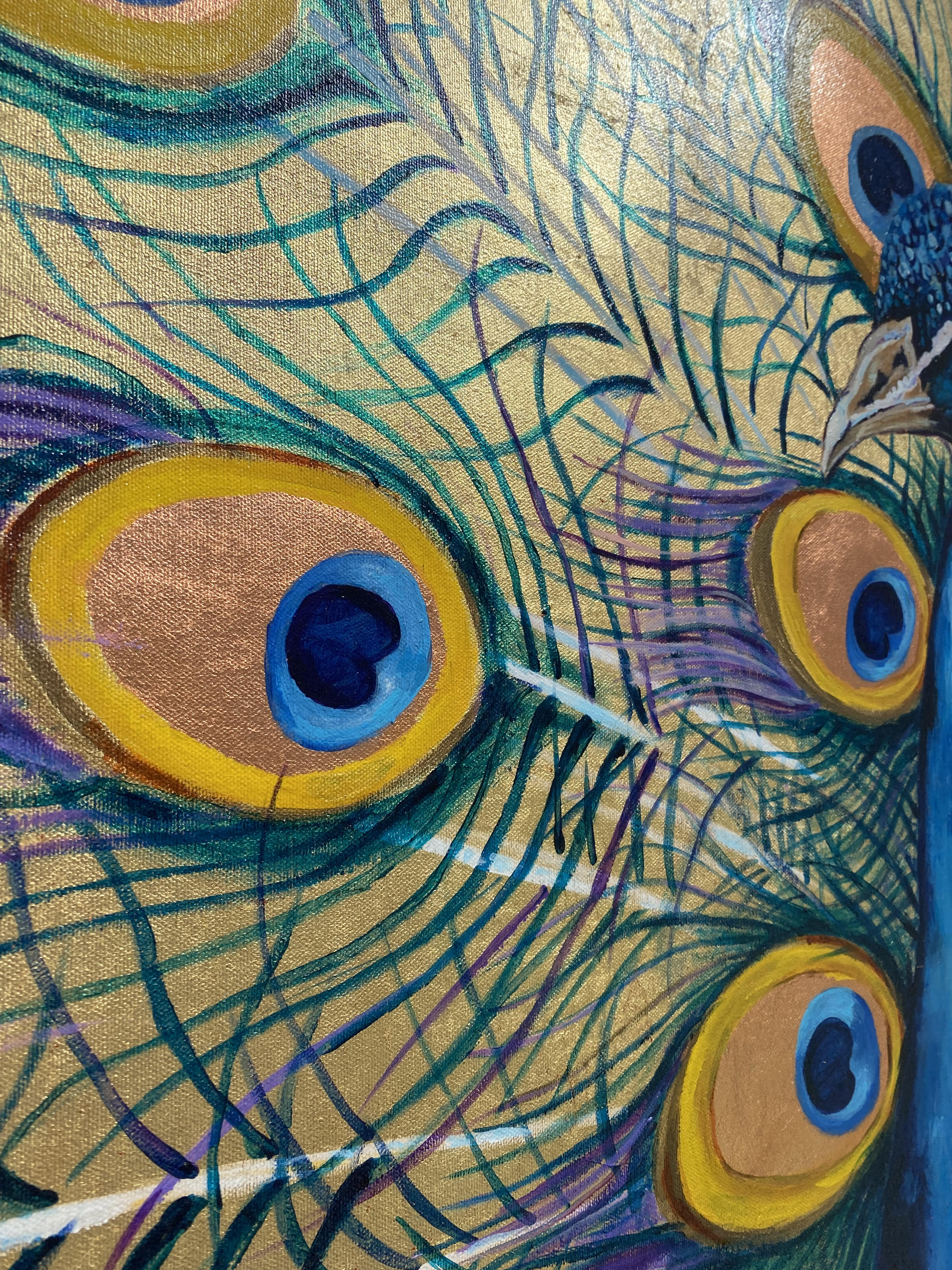 Peacock Art Print