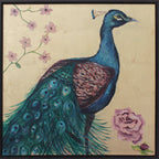 Gold Peacock Wall Decor